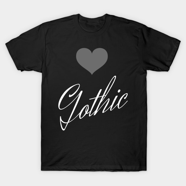 Gothic T-Shirt by MangoJonesLife